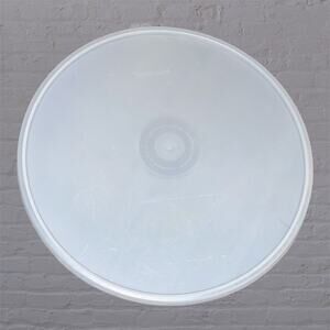 Tupperware 2197A Replacement Lid Seal Sheer 9" Round Y Tab Vintage USA Made